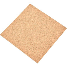 Korktafel Selbstklebend 10 Stück Korkuntersetzer, quadratische Korkmatte, Vintage-Korkmatte, selbstklebend, DIY-Trägerblatt for die Dekoration von Home Bar