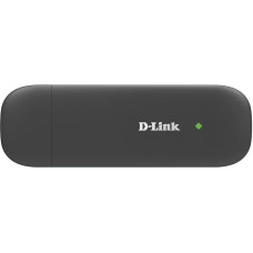 D-Link DWM-222/R 4G LTE USB adapteris (USB jungtis, 4G/LTE/3G, HSPA+, 150 Mbps atsisiuntimas ir 50 Mbps išsiuntimas), juodas/antracitinis