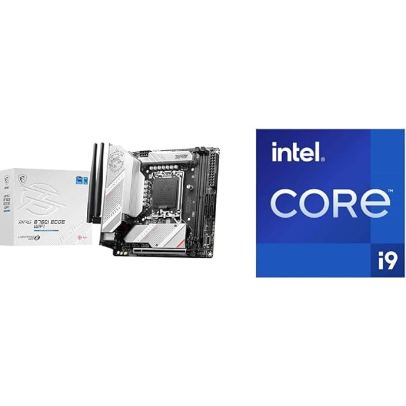 MSI MPG B760I Edge WiFi pagrindinė plokštė + 