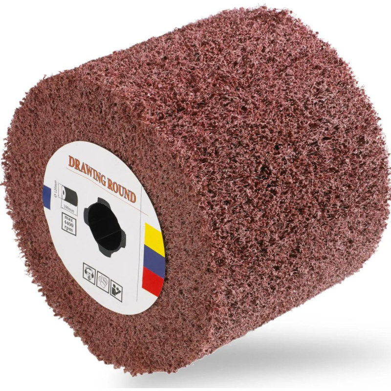 MSW Nailoninis šlifavimo volelis 120 x 100 mm M19 grūdėtumas 60
