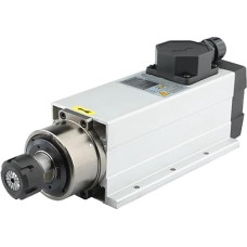 3,5 kW 220 V 380 V luftgekühlter Spindelmotor ER25 Spannfutter 4-teiliges Lager mit Montageflansch(3,5kw ER25 380V)