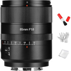 7artisans 85mm F1.8 Full Frame AF Auto Focus Portrait Lens, Fast Focusing, Large Aperture with Customizable Button, Compatible with Sony E-Mount Camera Lenses such as Sony a7, a7C, a7RIII, a7RIV