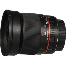 Rokinon 16M-C 16mm f/2.0 asferinis plačiakampis objektyvas Canon EF fotoaparatams