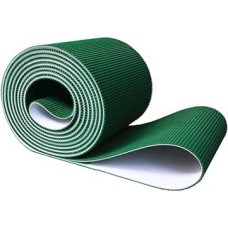Leichtes grünes PVC-Förderband für kommerzielle Produktion, industrieller Antriebsriemen, 150 x 23 cm, idealiai tinka efektyviam medžiagų tvarkymui