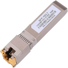 High Speed 10GBase-T SFP+ Copper RJ45 Module - Up to 30m with CAT.6a/7, Transceiver Compatibility for Cisco SFP-10G-T-S, Ubiquiti, Netgear, TP-Link, Mikrotik, Unifi and More