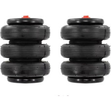 Luftfederung Luftfeder 2 STÜCKE Luftfederung Stoßdämpfer Luftfederbalg Gummi Luftfeder Luftfederung Stoßdämpfer Luftfederung Federtaschen 3E2400