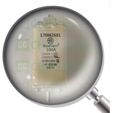 170M2681 1Pcs Naujas 170M2681 greitaeigis kvadratinis korpuso ašmenų saugiklis