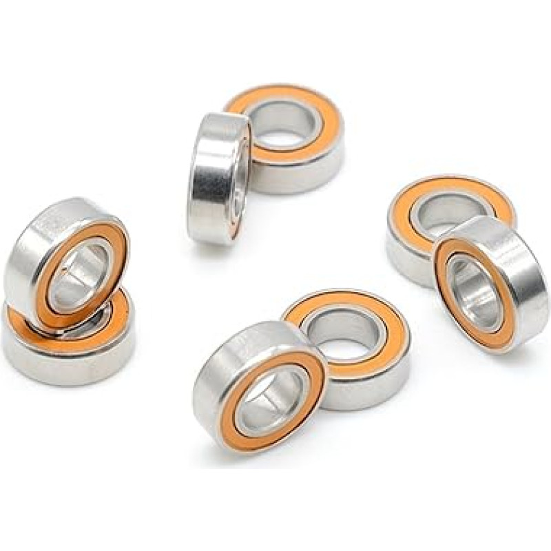 SMR126RS CB 6X12X4 mm keraminis guolis miniatiūrinis RC variklis SMR126RS CB rutulinis guolis keraminis Si3N4 5vnt.