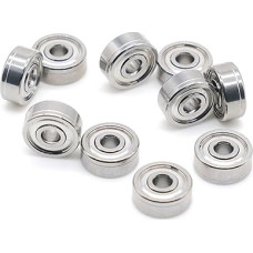 S623ZZ 3x10x4 mm Edelstahllager 5 Stück