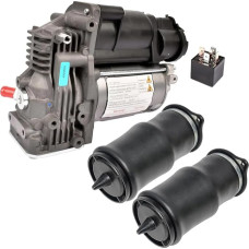 TILIEINE Luftfederung Luftpumpen AP02 Luftfederung Reparatur Kit Frühling Tasche & Kompressor Pumpe Für Mercedes Vito Viano W639 V639