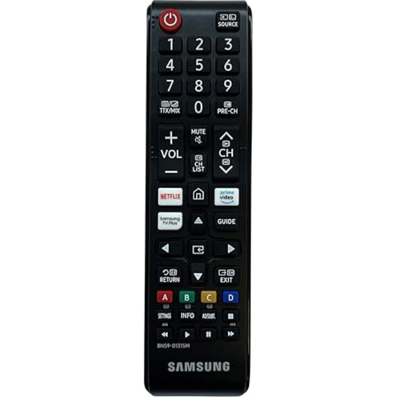 Aurabeam BN59-01315M Remote Control for Samsung QN55AU8000FXZA, QN65AU8000FXZA, QN75AU8000FXZA, QN85AU8000FXZA, QN55AU9000FXZA, QN65AU9000FXZA (Original BN59-01315M) 15M)