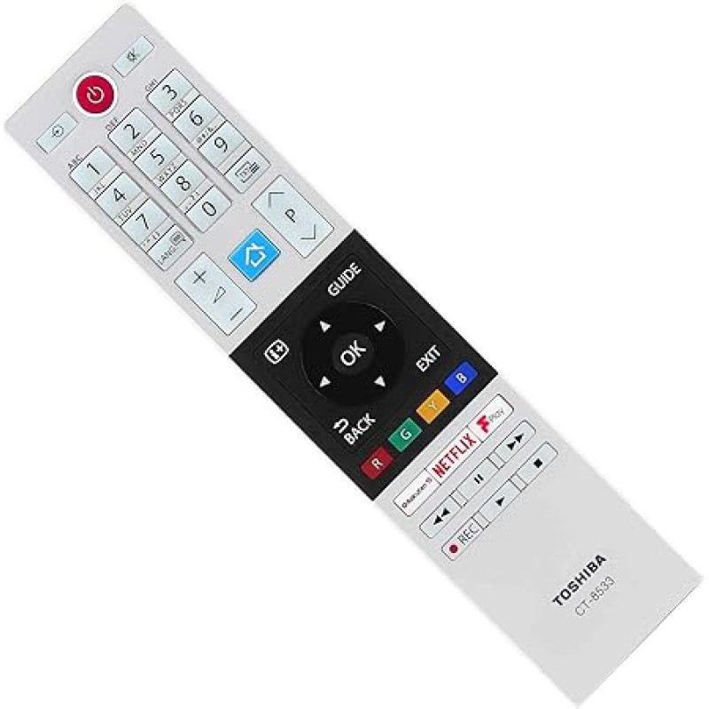 Genuine 30099654 CT-8533 RC42150 Remote Control for Toshiba 43L3863DB 43T6863DB 43U5863DB 43U6863DB Full HD 4K Ultra Smart TV