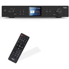 XORO Internet Radio HFT 440 with DAB+ and FM Reception to Extend a HiFi System, 2.4 GHz WLAN, Bluetooth, SpotifyConnect, Music Streaming via UPnP