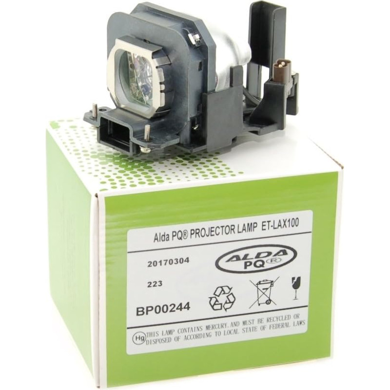 Alda PQ Premium Projector Lamp Compatible with Panasonic ET-LAX100 PT-AX200 PT-AX200E PT-AX200U TH-AX200 Projectors