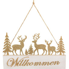 Logbuch-Verlag Welcome Sign Christmas 