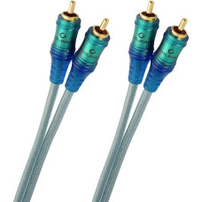 Oehlbach NF Set RCA Audio Cable Ice Blue