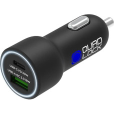 Car Charger Quad Lock Dual USB (C+A) 48W