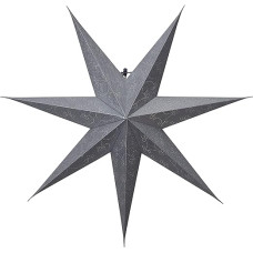 Paper star ‘Decorus’, 7-pronged.