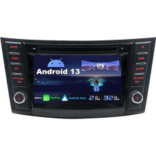 SXAUTO Android 12 IPS Car Radio Suitable for Suzuki Swift Ertiga (2011-2017) - Built-in Carplay/Android Car - Reversing Camera Free - 2G + 32G - Steering Wheel Control DAB Fast Boot WiFi 4G - 2 DIN 7