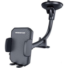 MOBISTAR Car Phone Mount, Windshield, 12 inch Gooseneck Phone Mount Compatible with 4-7 inch Phone Suction Cup Dashboard Phone Holder for Van/Truck, iPhone 15, 14