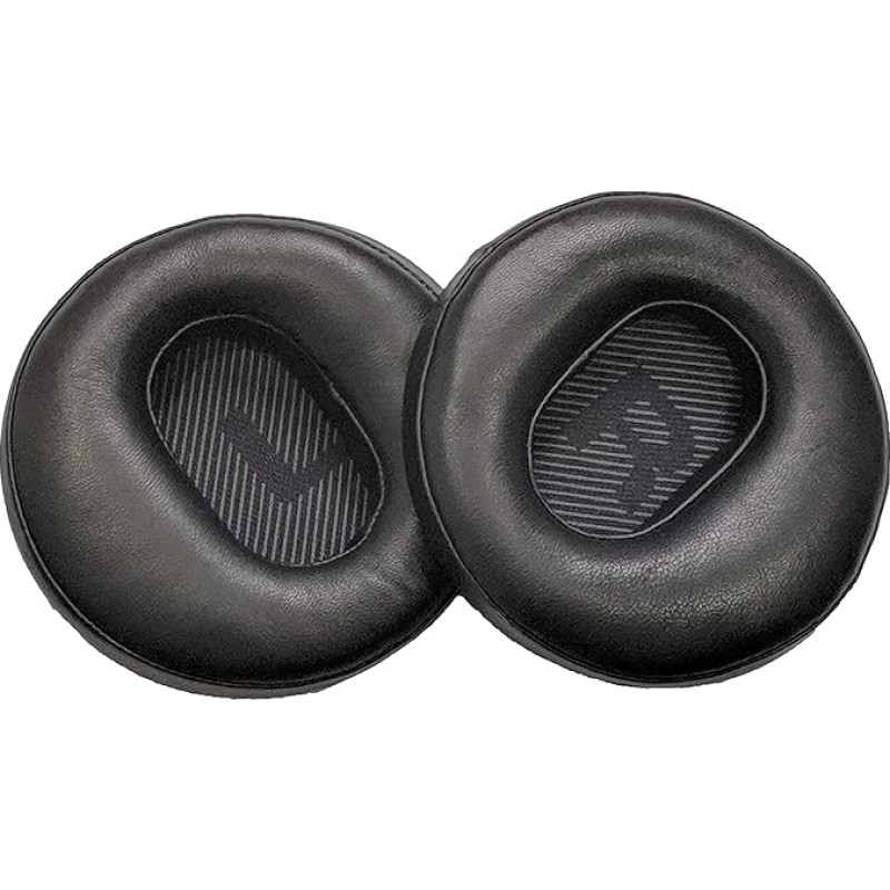 Premium Hybrid Sheepskin and High Quality Protein PU Ear Pads Compatible with Denon AHD2000 AHD5000 AHD7000 AHD5200 AHD7200 and AHD9200 Headphones (Black Sheepskin Leather)