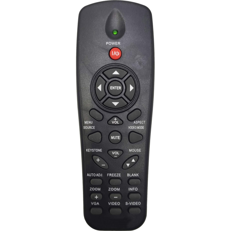 Leankle REMOTE CONTROL FOR DELL PROJECTOR 1220 1450 1550 1650 1850 P318S