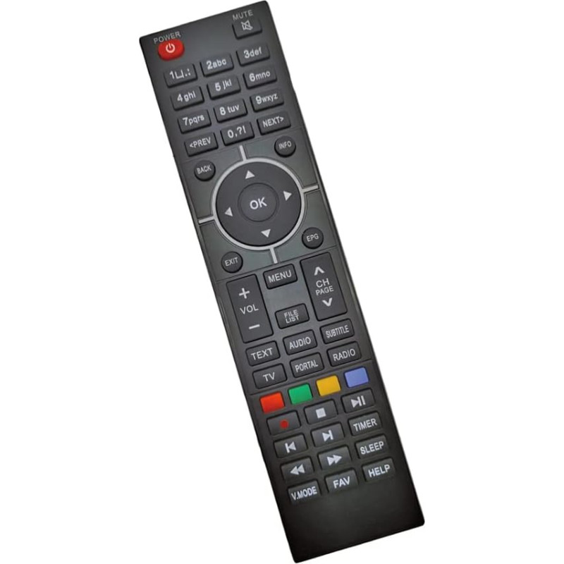 ZGEMMA Replacement Remote Control for Zgemma Star Satellite Receiver No Setup Required