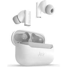 JAZ SBS ROOKI Wireless Earbuds for iPhone, Samsung, Xiaomi, OPPO, TWS Earphones with HD Microphone and ENC Noise Cancellation, Includes Charging Dock, USB-C Cable and Earplugs