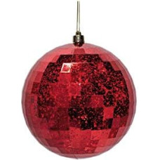 EUROCINSA Ref.27238 Ball Pendant Faceted (Pet) Antique Red 15 Diameter cm 4 Pieces 15 cm