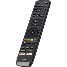 Gvirtue EN3G39 Remote Control for Hisense UHD 4K Smart LCD LED TV with Netflix F-play YouTube Amazon Buttons H43A6200 H43A6250UK H49N5500 H50A6200UK H50A6250UK H55A6200 H55A6250UK H66 250UK 5 5a620