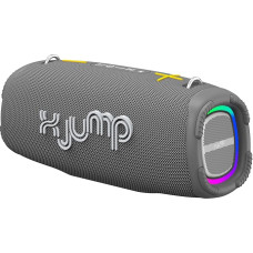 X JUMP XJ 200 90W High Power Bluetooth Speaker with TWS Function USB AUX-IN Built-in Microphone Bluetooth Speaker Waterproof IPX5 Grey