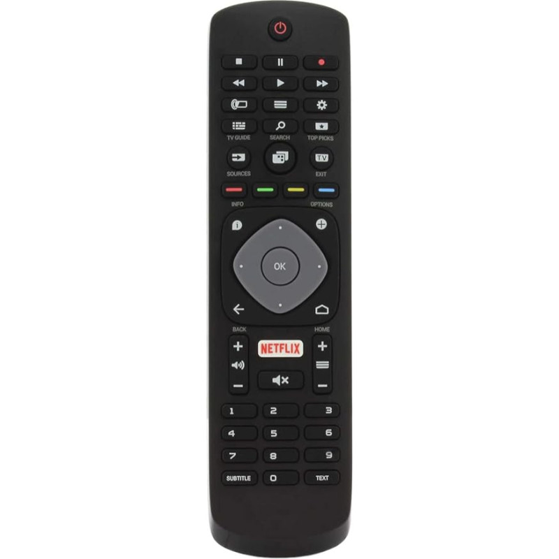 Philips Remote Control for 32PFS6402/12 LED TV (Flat 32 inch FHD TV WITH 2 121Av AAA Batteries Included