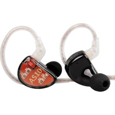 KINBOOFI KZ AS10 IEM 5 Balanced Armature Driver Kopfhörer, Stereo HiFi KZ in Ear Monitor Kopfhörer Musiker Headset mit abnehmbarem 2-poligem Kabel