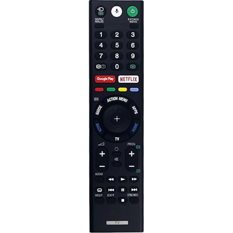 RMF-TX310P Voice Remote Control Replacement for Sony TV KD-55A8G KD-65A8G KD-75X8000G KD-65X8000G KD-55X8000G KD-49X8000G KD-43X8000G KD-65X8077G KD-55X8077G 8000G 77G KD 65X7500F KD-55X7500F