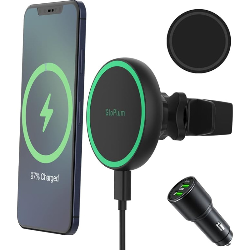 Wireless Magnetic Car Mobile Phone Holder