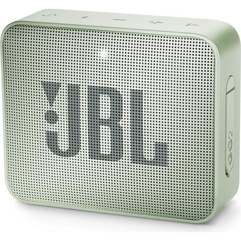 Jbl Go 2 Small Music Box, Waterproof Portable Bluetooth Speaker With Hands-Free Function