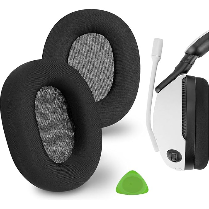 Geekria QuickFit Replacement Ear Pads for Sony Inzone H7 (WH-G700), Inzone H9 (WH-G900N) Headphones, Ear Pads, Headset Earpads, Ear Pads, Ear Pads, Ear Pads, Ear Pads, Repair Parts (Black)