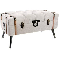 2 rinkiniai Puf Reposapiés en Madera