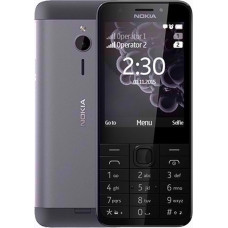 Nokia 230 Dual SIM (Tamsus sidabrinis) 2.8 Inch 16MB