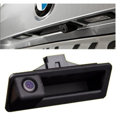 HD parkavimo pagalbos bagažinės rankenos atbulinės eigos kamera su mikro jungikliu, skirta BMW 1/2/3/4/4/5/7/M serijos X1 X3 X4 X5 X6 520Li 525Li 320Li Z3 Z4 Z8 i3/ E60 E61 E70 E71 E72 E72 E82 888 E884 E90 E91 E92 E93
