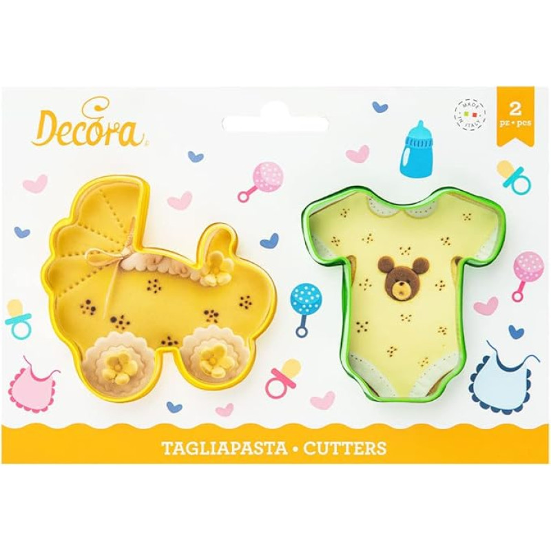 Decora 0255205 Plastikiniai pjaustytuvai 