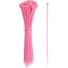 YELARXI Kabelbinder aus Kunststoff, selbstsichernd, 15,2 cm, passend für Zuhause, Garten, Büro, Werkstatt, Reisen – (1000 Stück, Rosa)