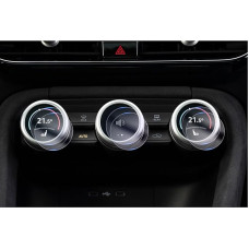 GAFAT [Pack of 6] Compatible with 2025 Skoda Kodiaq ii/Superb 4 2024-2026 Screen Protector for Smart Dials, 3 Buttons for Air Conditioning Nano Screen Protector for Kodiaq 2 & Superb 4 Combi, 6H