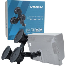 VSG24 Promount 3X Flexible Mount for Reversing Monitors up to 12 Inches with Suction Cup Mount