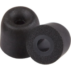 XCESSOR FX4.9 (M) ★ 4 Pairs of Memory Foam In Ear Earphone Medium Size Earbuds ★ Replacement Ear Tips for all popular In-Ear Headphones. Black
