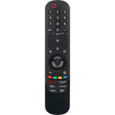 MR24GA Pakaitinis nuotolinio valdymo pultas balsu, tinkamas LG 2024 televizoriams OLED48C4PUA OLED55B4AUA OLED65G4SUB OLED77B4AUA OLED83G4WUA OLED97G4WUA OLED97G4WUA AKB76045102 MR24GN nuotolinio valdymo pultas