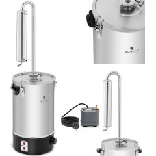 Royal Catering Nerūdijančio plieno vandens distiliatorius eteriniam aliejui gaminti 20 l