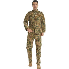 Airsoft Paintball Camouflage Suit Tactical Jacket Shirt Camouflage Trousers Men's Military Suit Tactical Hunting Clothing BDU Uniform Set