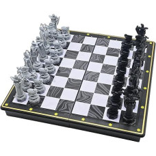 Lexibook, Harry Potter satranç seti, manyetik ve catlanabilir satranç tahtası, 32 pieces, aile seti, CGM300HP