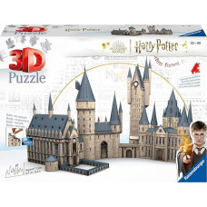 Ravensburger - Hogvartso pilies rinkinys Hario Poterio 3D dėlionė 1200 detalių 10+ metų